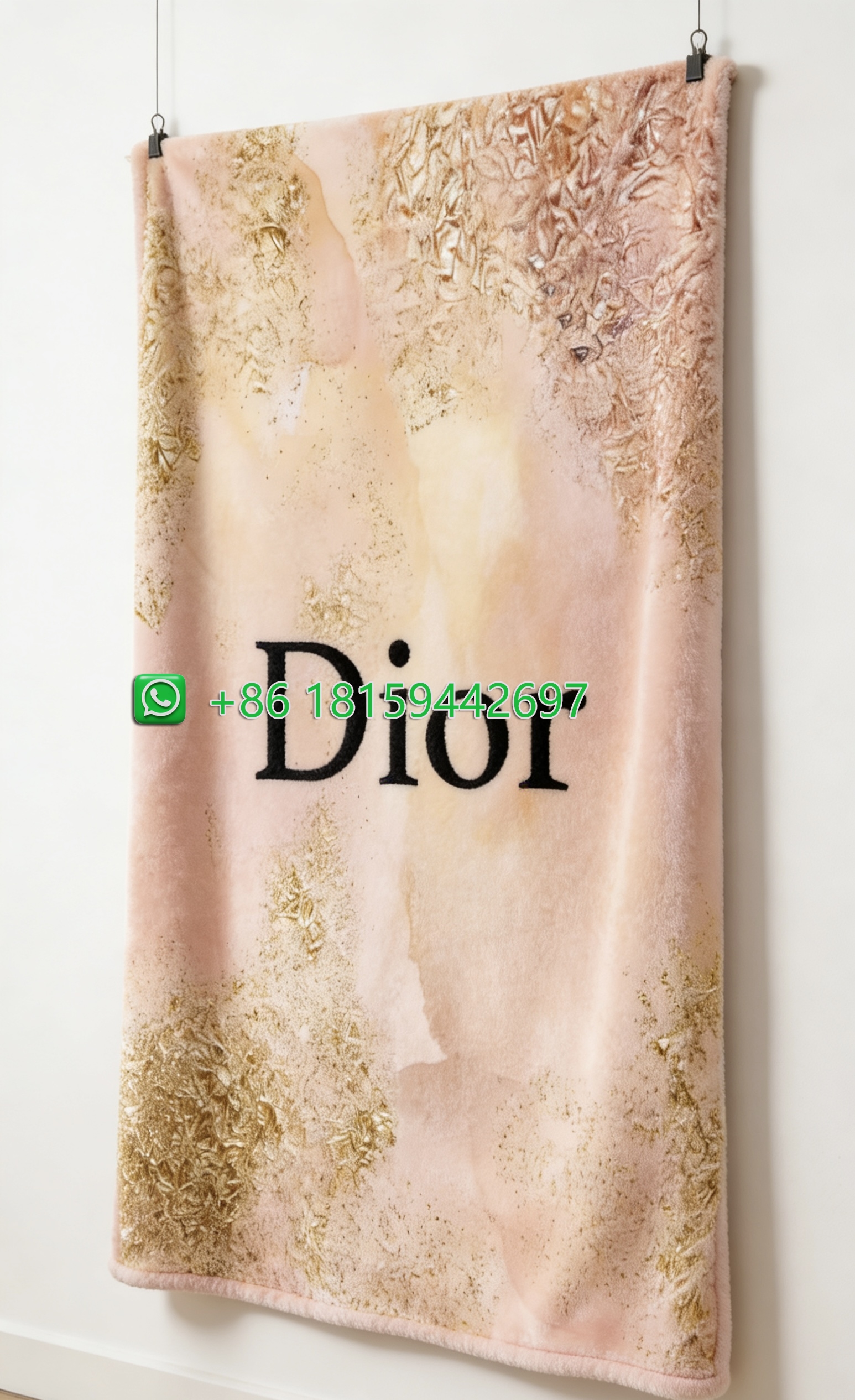 Dior Throw Blankets